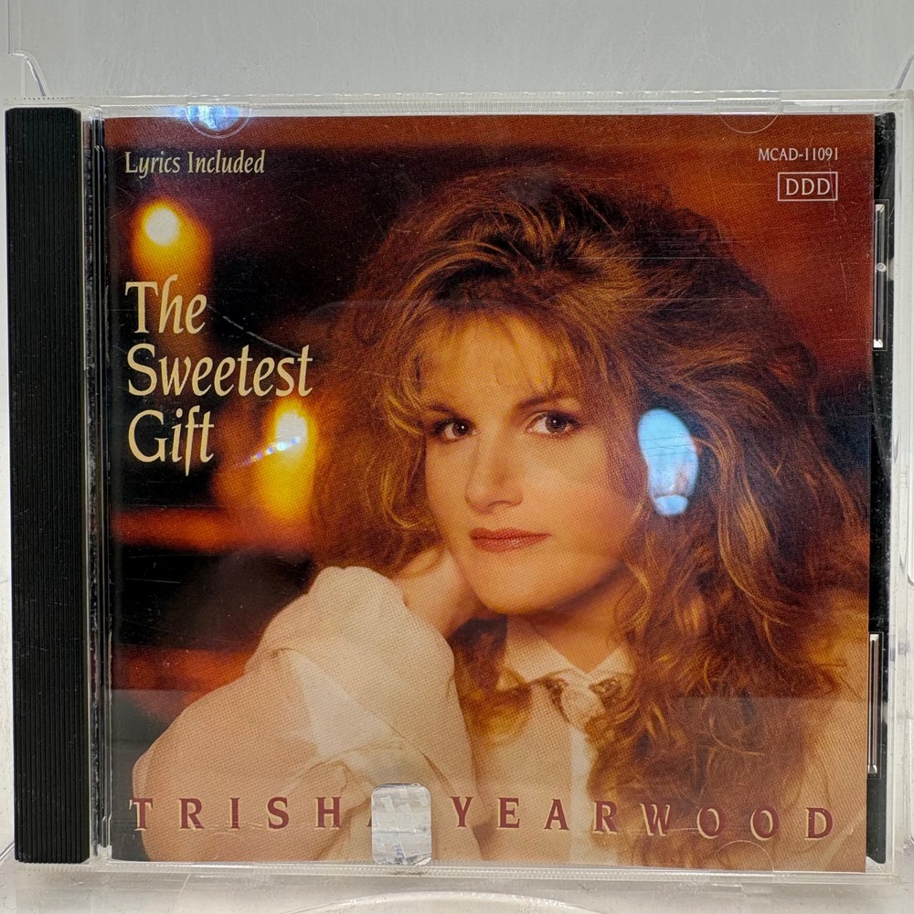 Trisha Yearwood The Sweetest Gift Christmas CD 1994 MCA MCAD-11091 Country Music